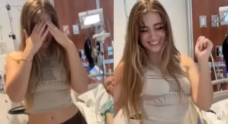 Jovem celebra herança ao lado de suposto namorado de 85 anos acamado