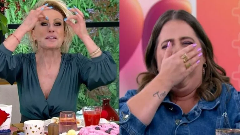 Ana Maria Braga dá ‘puxão de orelha” ao vivo e debocha de Tati Machado