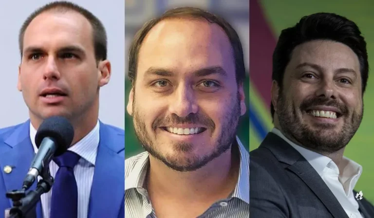 Danilo Gentili não perdoa e xinga Carlos e Eduardo Bolsonaro após posts sobre os EUA: ‘Covarde’
