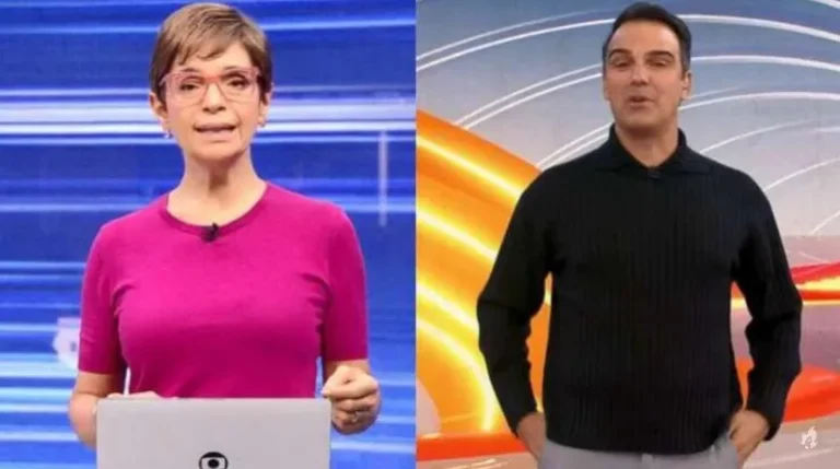 ‘BBB 25’: Debochou? Apresentadora da Globo ‘cutuca’ Tadeu Schmidt ao vivo: ‘Climão’