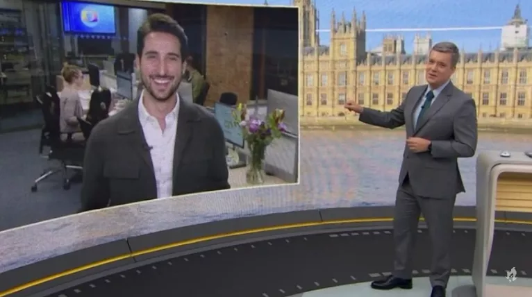 Roberto Kovalick faz piada no Jornal Hoje e se arrepende: ‘Não deve ter ficado bom’