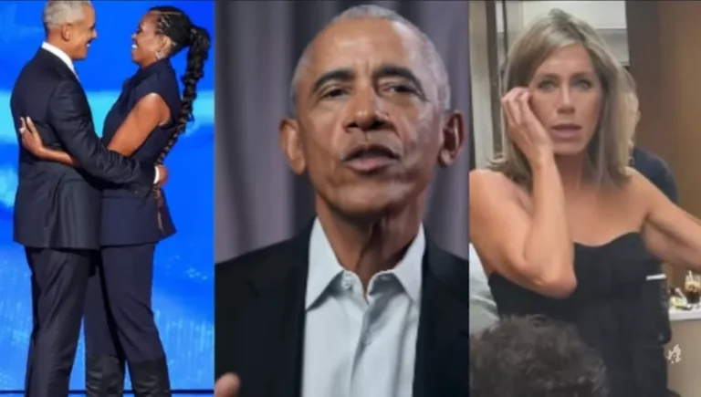 Barack Obama e Jennifer Aniston estariam vivendo romance, ex-presidente deve anunciar o divórcio