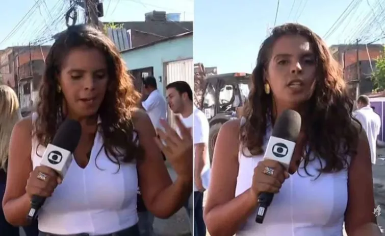 Repórter da Globo é atacada por baratas e sai correndo ao vivo no Bom Dia Rio