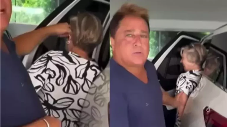 Vídeo: Leonardo dá “bronca” em sogra em momento inusitado: ‘Vem logo’