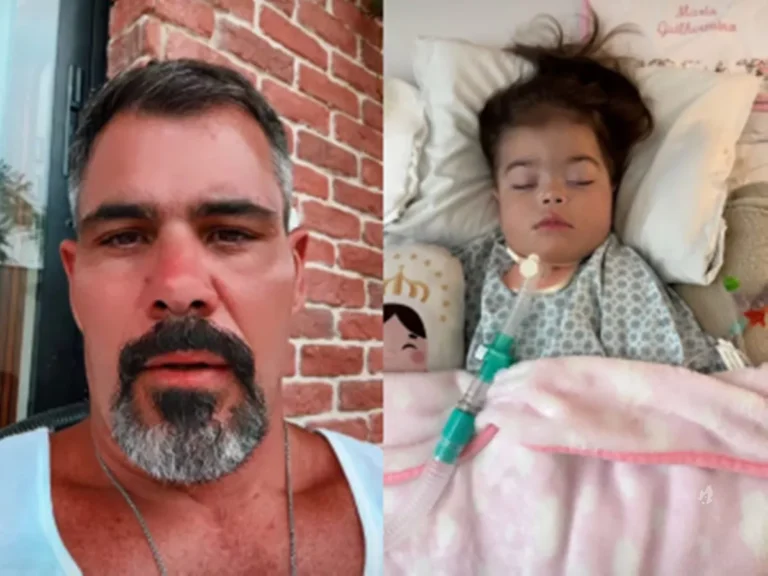 Filha de Juliano Cazarré recebe alta médica após dias de internação: “Voltou”