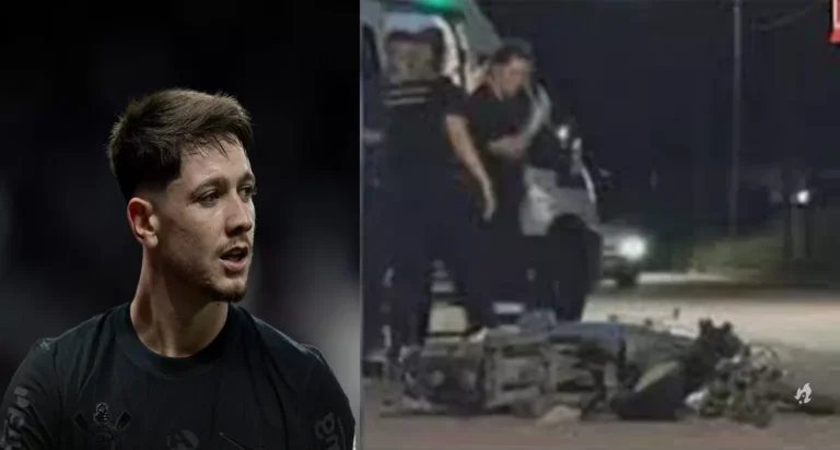 Jogador do Corinthians é preso após se envolver em acidente com vítima fatal