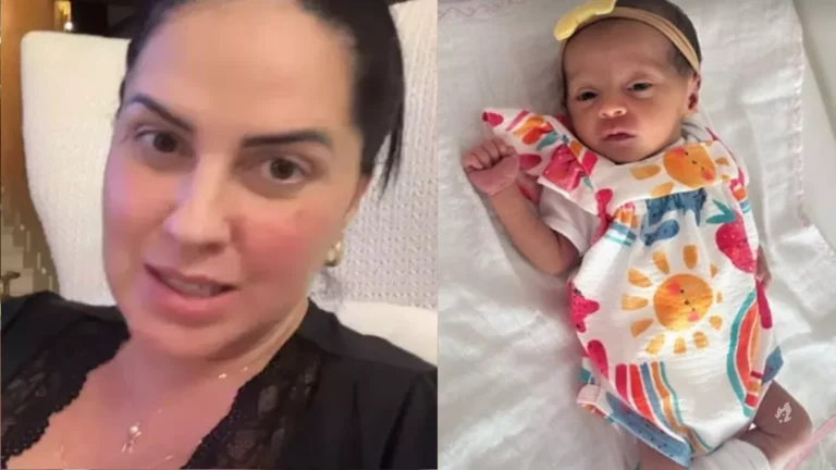 Graciele Lacerda nega que filha seja prematura e entrega detalhes da situação do parto