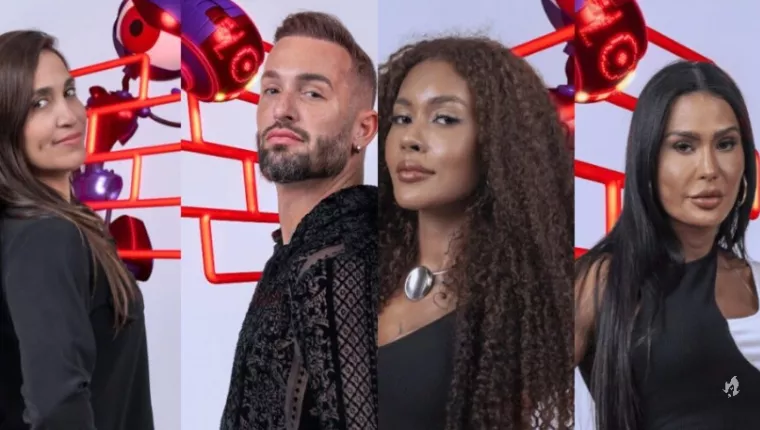 BBB 25: Enquete mostra quem será eliminado entre Daniele, Diego Hypólito, Giovanna e Gracyanne Barbosa