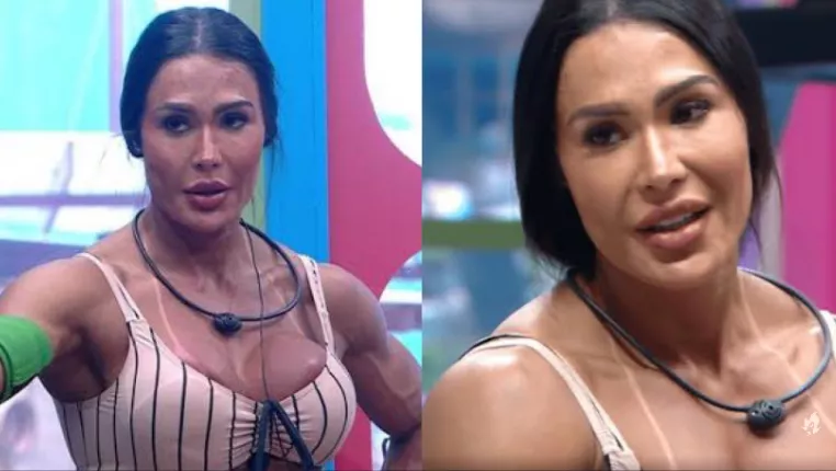 ‘BBB 25’: Gracyanne fala mal de aliado pelas costas e é chamada de falsa por internautas