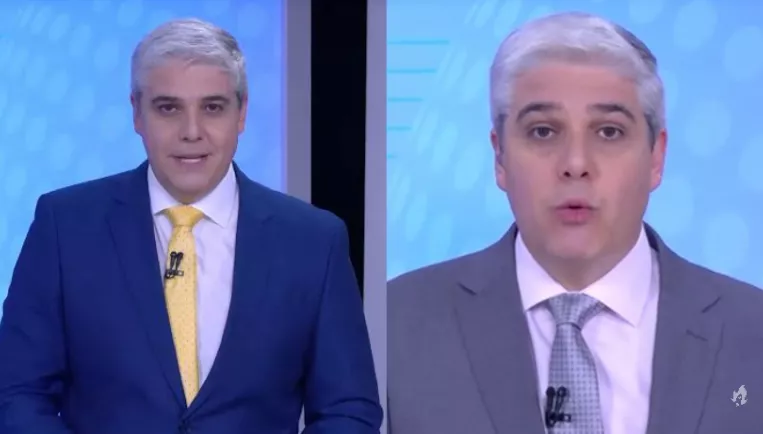 Teto de estúdio cai ao vivo durante programa na Times Brasil CNBC