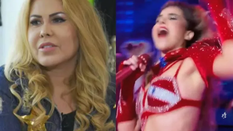 Joelma diz oque pensa ao ver que foi imitada por Wanessa no Domingão: “Você…”