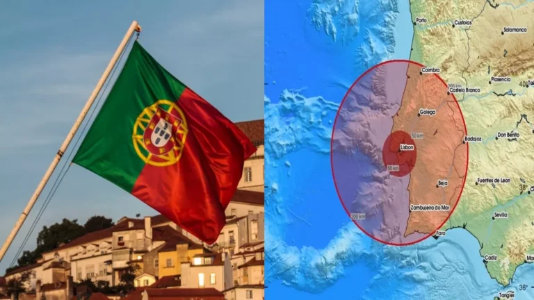 Terremoto de magnitude 4,8 atinge arredores de Lisboa, em Portugal