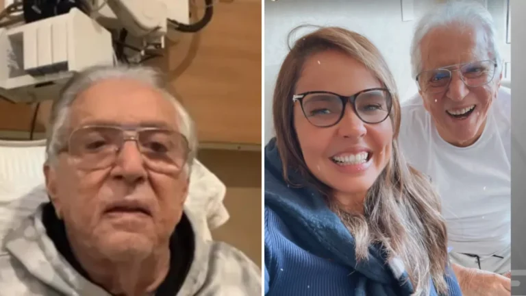Esposa de Carlos Alberto entrega detalhes sobre saúde do apresentador, internado após contrair vírus