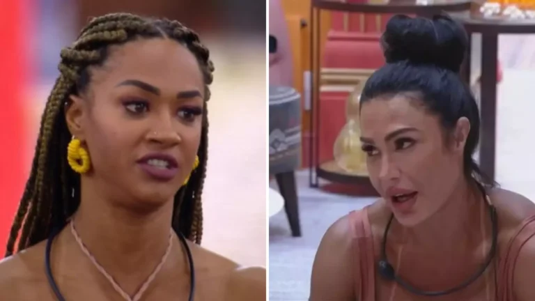 ‘BBB 25’: Aline bate de frente e desmente Gracyanne na cara dela: ‘Quem falou foi você mesma’