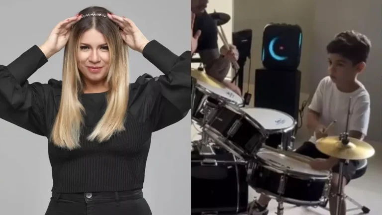 Filho de Marília Mendonça toca sucesso da mãe durante aula de bateria e emociona fãs da cantora; vídeo