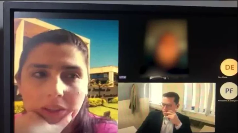 Durante audiência virtual, homem sequestra mulher que o denunciava por violência doméstica