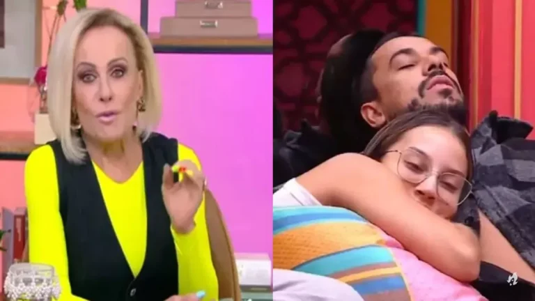 BBB 25: Ana Maria Braga faz piada de romance entre Maike e Renata