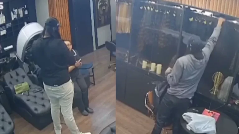 Vídeo: Vestindo perucas, ladrões invadem e roubam salão de beleza em SP