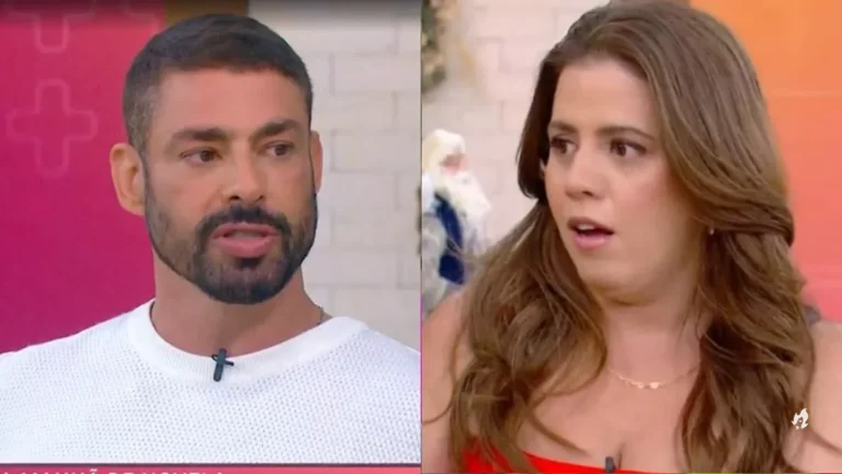 Cauã Reymond é sincero ao vivo com Tati Machado no Mais Você e dispara: ‘Você faz o serviço sujo’