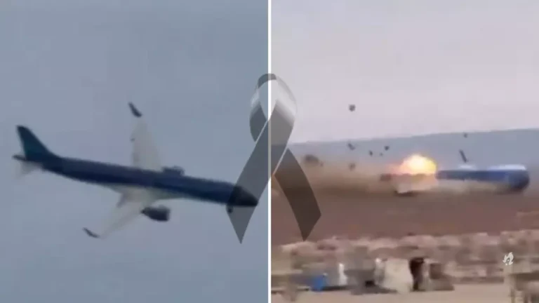 Vídeo mostra exato momento de queda de avião que tirou a vida de quatro pessoas