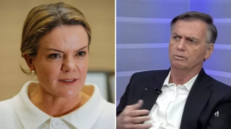 Gleisi detona Bolsonaro por fala sobre Lula e Janja na China