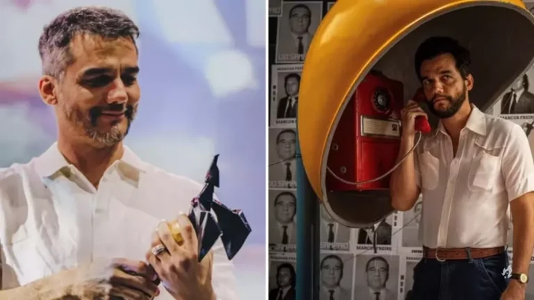 Emocionado, Wagner Moura se manifesta e celebra prêmio em Cannes