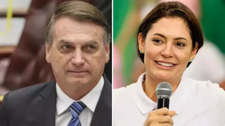 Bolsonaro rompe o silêncio e fala sobre candidatura de Michelle: ‘Não posso’