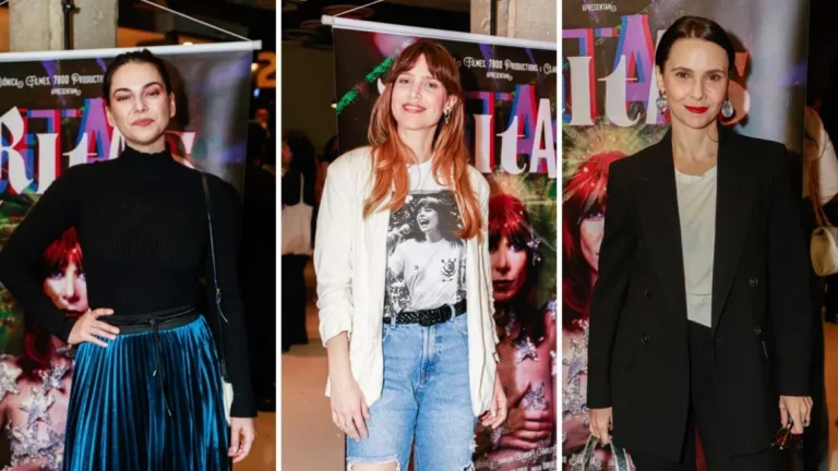 Famosos vão à pré-estreia de documentário de Rita Lee em São Paulo