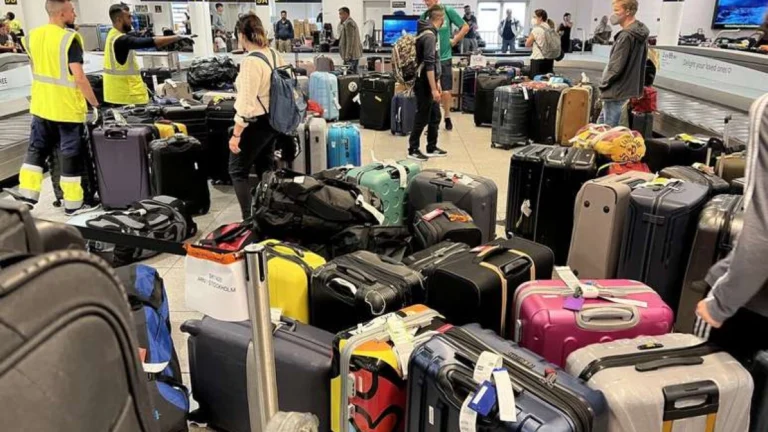Há anos colamos fitas em nossas malas para identificá-las no aeroporto, mas funcionários alertam que é uma péssima ideia