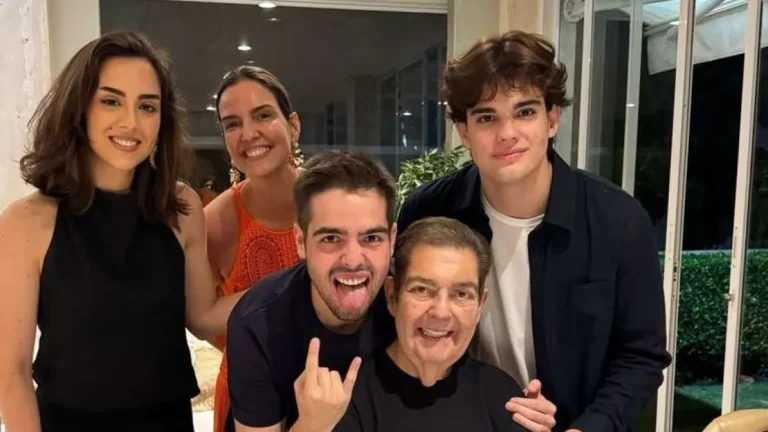 Filho expõe dificuldade de Faustão com a fama: Não saía de casa