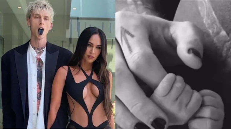 Machine Gun Kelly revela nome da filha de dois meses com Megan Fox