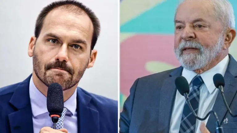 Eduardo Bolsonaro responde Lula após ser chamado de ‘lambe-botas de Trump’: ‘Sem moral’