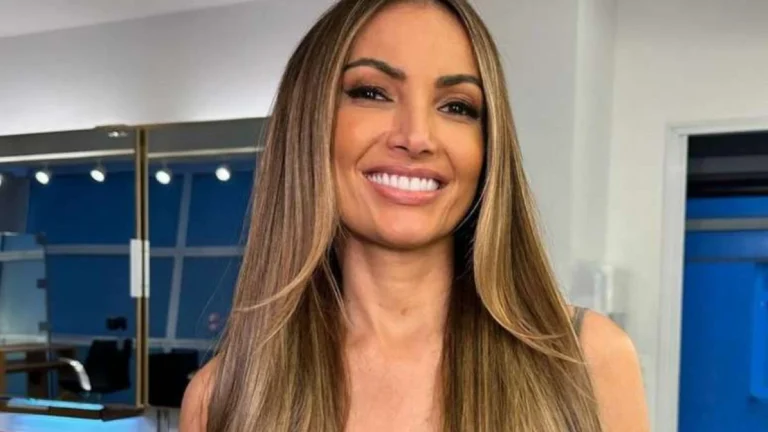 Patrícia Poeta não segura emoção em despedida do Encontro