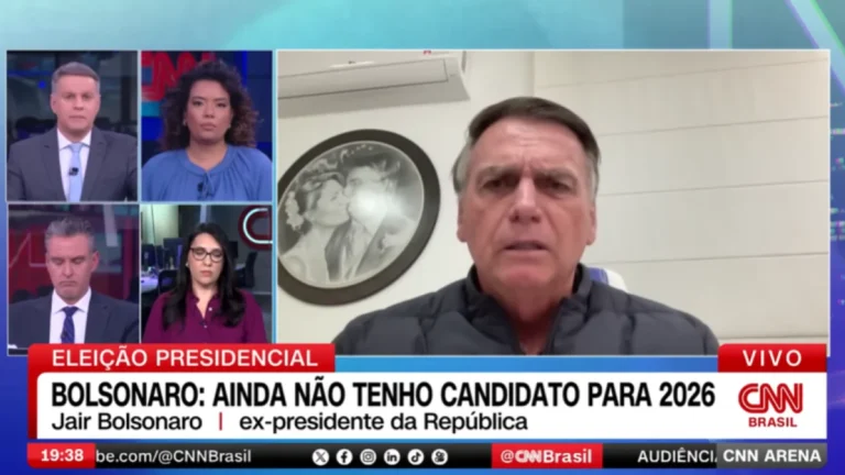 Bolsonaro grita e xinga durante entrevista ao vivo na CNN: Que golpe, p*rra?