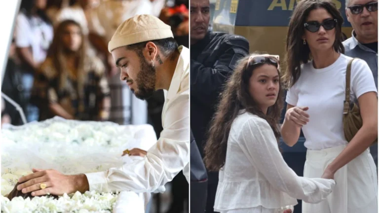 Filho e neta de Preta Gil se despedem da cantora; veja fotos