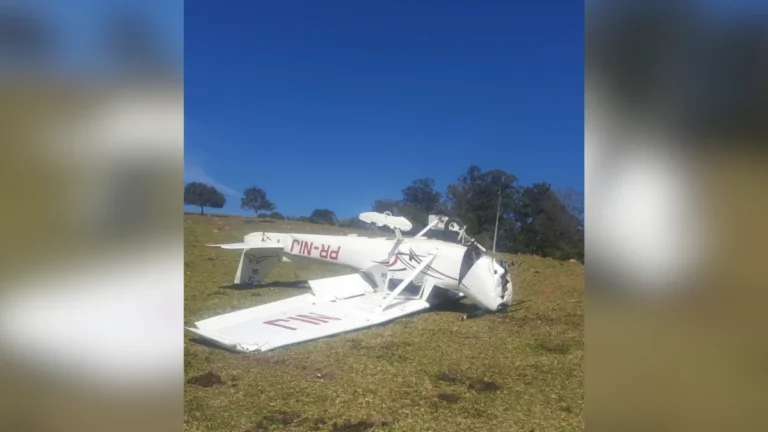 Avião faz pouso de emergência após falha no motor no interior de São Paulo