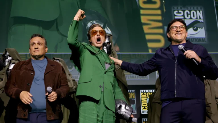 Atriz de “Vingadores: Doomsday” fala sobre Robert Downey Jr.: “Nosso líder”