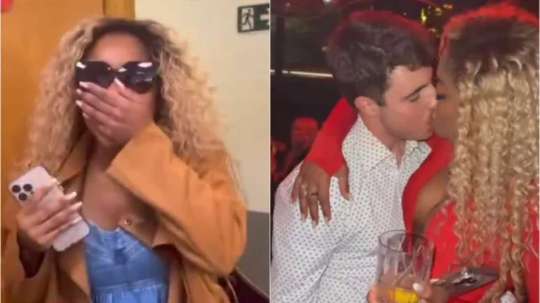 Após beijar filho de Gugu, Cariúcha é recebida ao som de Pintinho Amarelinho em camarim do SBT