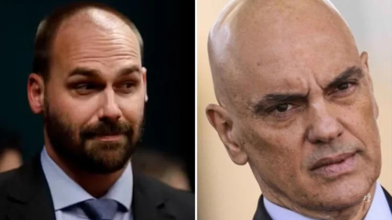 Eduardo Bolsonaro faz forte ameaça a Alexandre de Moraes: “Consequências”