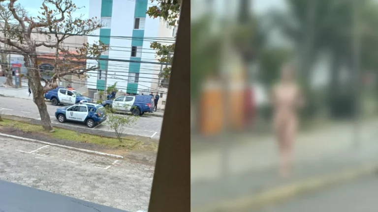 Suspeita de matar o pai, mulher nua em praia de SP tem prisão decretada