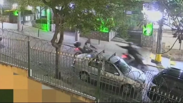 Imagens mostram agente reagindo a tentativa de assalto na Zona Norte do Rio