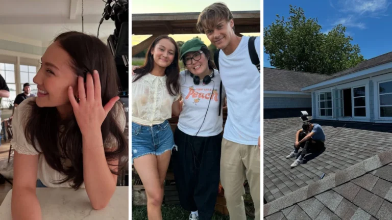 Autora revela fotos dos bastidores de “O Verão Que Mudou Minha Vida”; veja