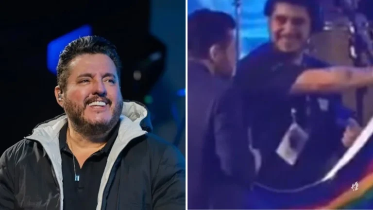 Vídeo: Cantor Bruno se recusa a levantar bandeira em show e causa polêmica nas redes sociais