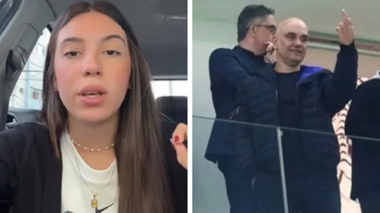Vídeo: filha de fotógrafo questiona demissão do pai após foto de Alexandre de Moraes em jogo