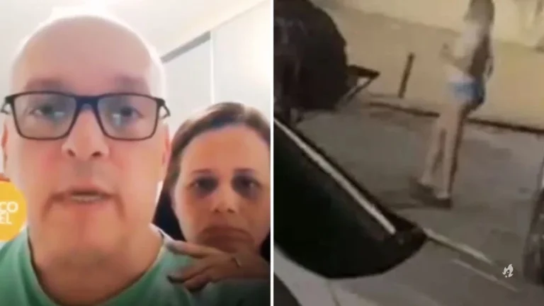 Vídeo: Pastor é flagrado de calcinha e peruca caminhando em frente a um bar