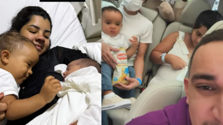 De volta para casa! Mulher de João Gomes recebe alta hospitalar após dar à luz: Esgotamento