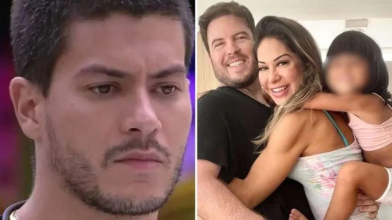 Web implora para Arthur Aguiar tomar guarda da filha de Maira Cardi: Ela é doente