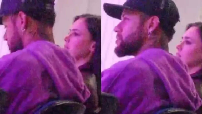 Após semana de polêmicas, Neymar e Bruna Biancardi viralizam ao aparecerem em culto