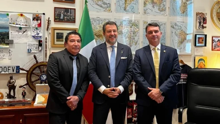 Senadores se reúnem com vice-premiê da Itália para falar de Zambelli