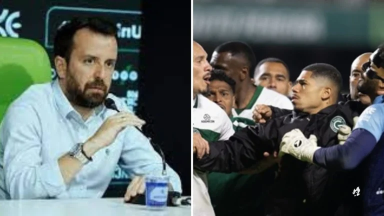 Vídeo: Diretor do Goiás ameaça jogador do Coritiba: “Vou estragar a carreira dele”